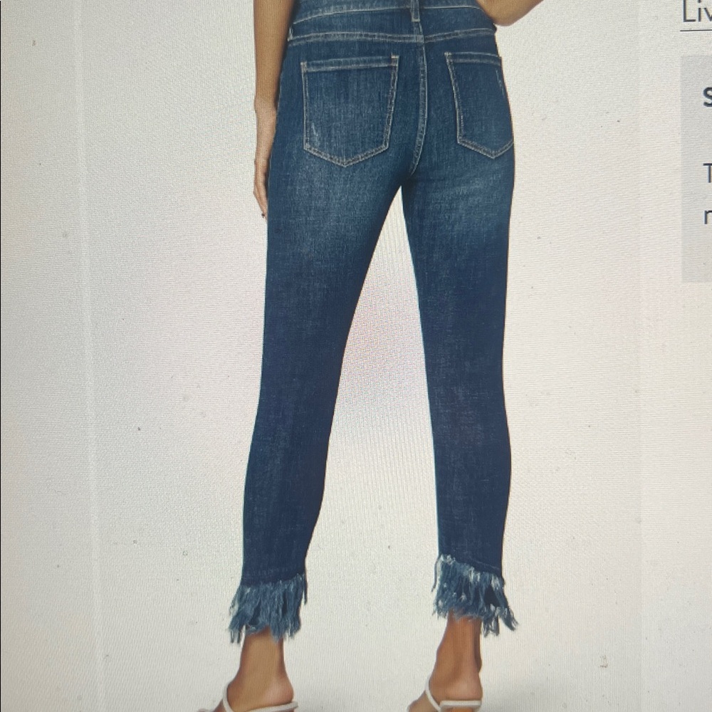 Liverpool Los Angeles Frayed Crop Skinny Jeans - Picture 10 of 16